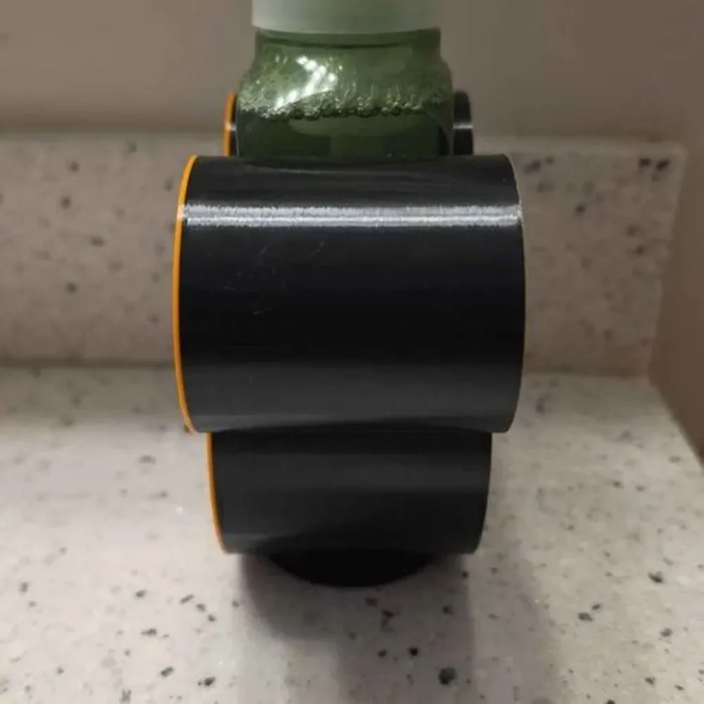 3D Printed Mickey Mouse Fall / Halloween Soap Dispenser - Orange & Black